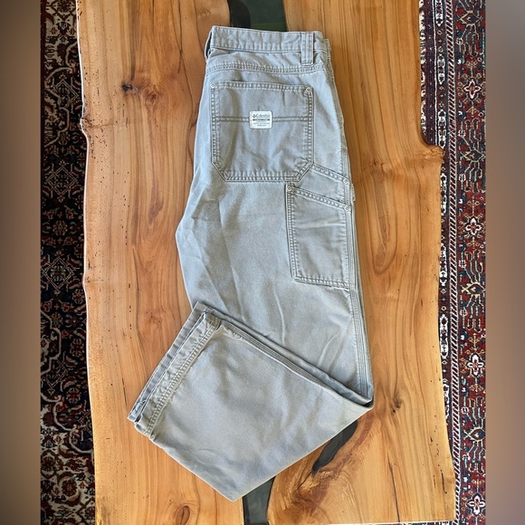 Columbia Canvas Carpenter Pants 34x34 - Picture 1 of 6